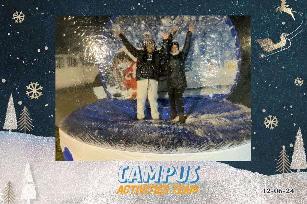 Human Snow Globe Foo Villanova! 2 2