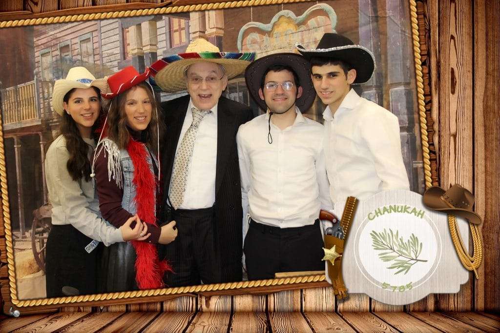 A Wild West Hanukkah Celebration at Yeshiva Mekor Hatorah with Old Time Photos! 2 2