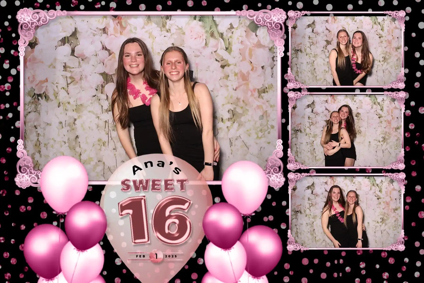 Sweet 16 Photo Booth at Adelphia Restaurant & Events