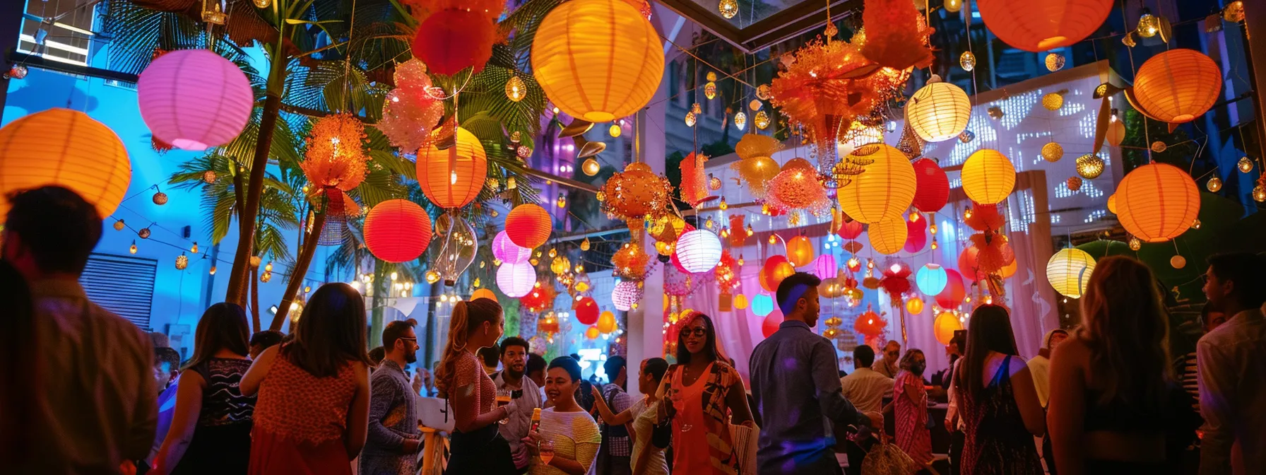 Planning Your Budget: Photo Booth Expenses Explained 3 a vivid display of a bustling event venue showcasing a stylish photo booth, with vibrant decorations and eager guests capturing joyful moments, highlighting the essence of fun and celebration amidst thoughtful pricing options.