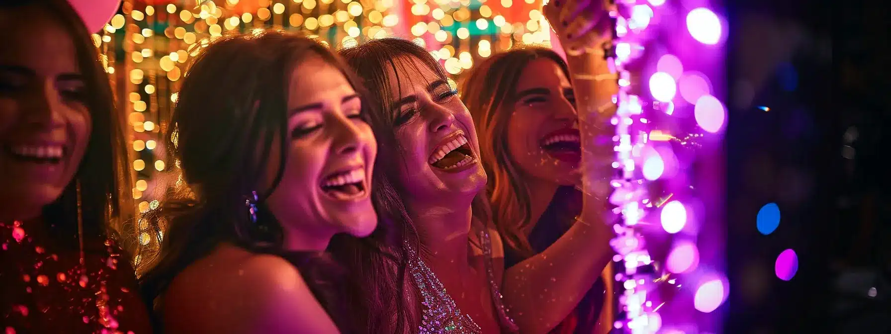 Corporate booth setup example