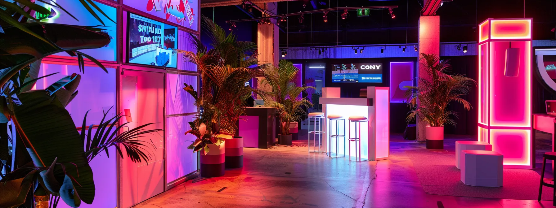 I Found the Best Philly Photo Booth for My Event! 5 a sleek, modern photo booth with vibrant led lighting and a high-resolution camera is set up in a bustling urban event space, showcasing a colorful display of instant prints and digital screens highlighting social media sharing options.