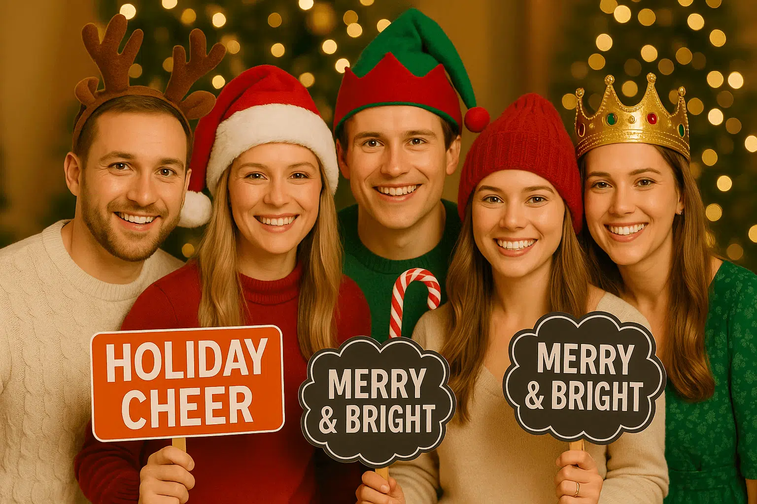 360 degree video booth platform with holiday motion graphics