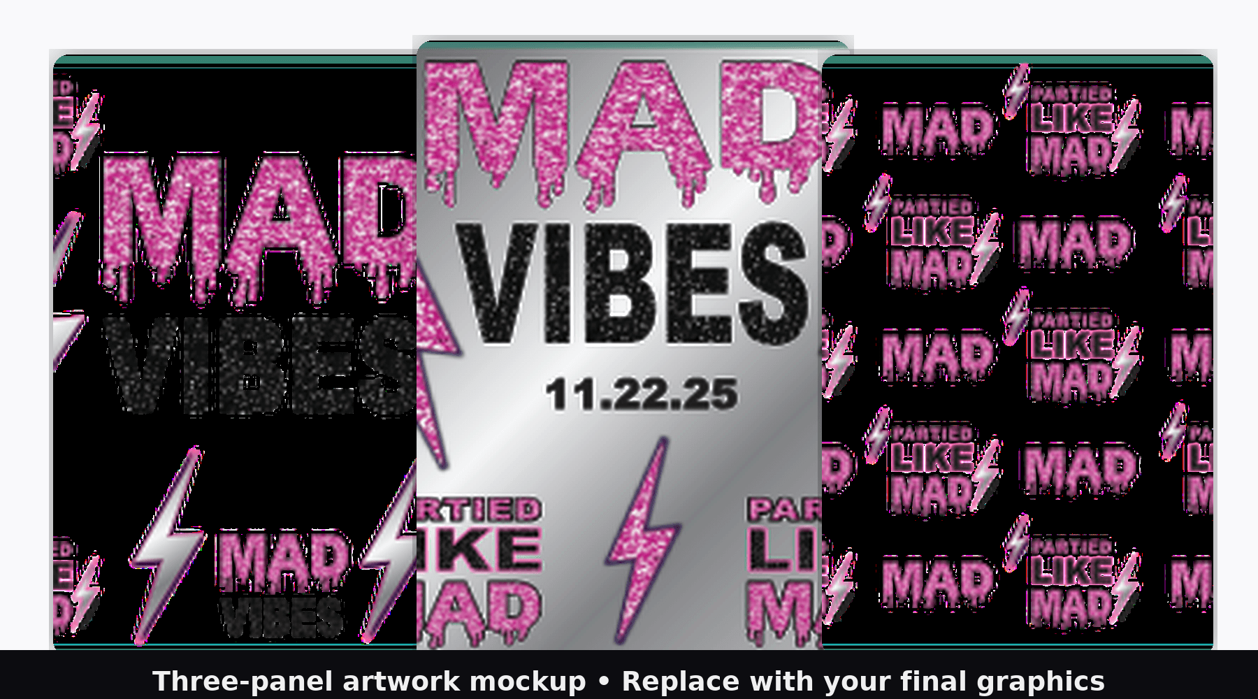 Panoramic Wall Studio – Immersive 3-Sided Photo Experience 7 Angle view of the immersive three-wall photo setup