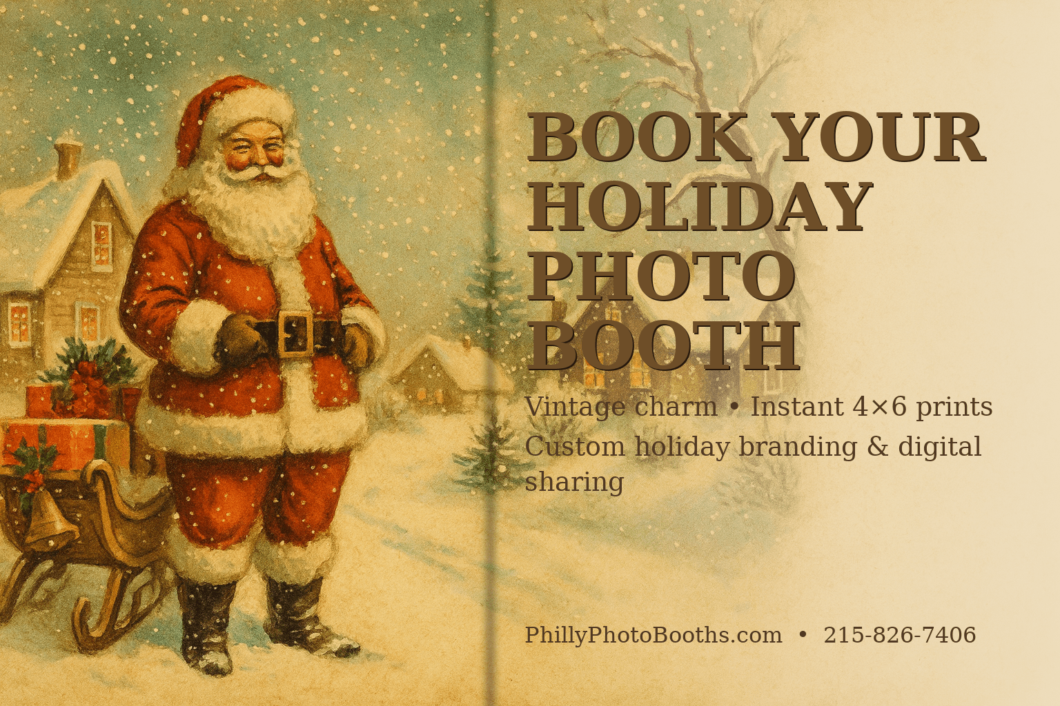 Book Your Holiday Photo Booth