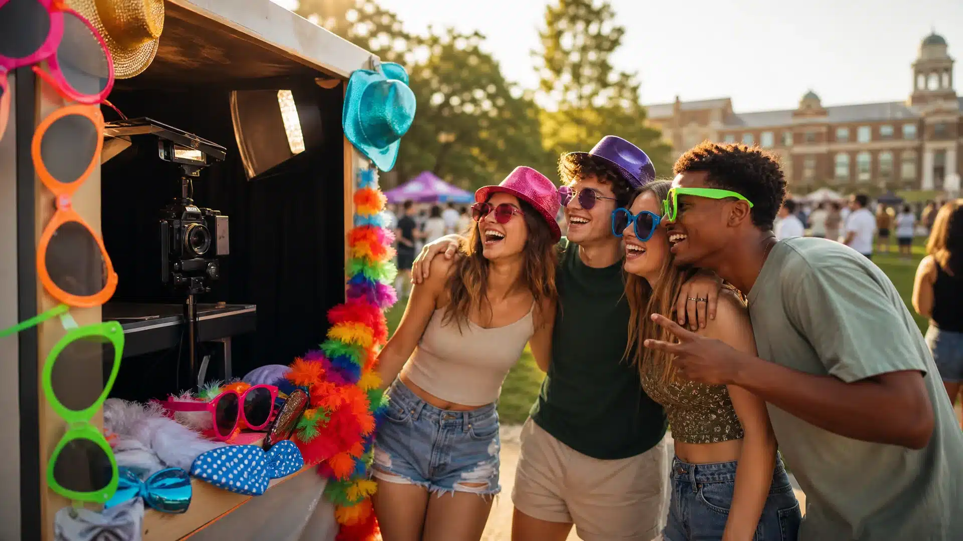 Photo Booth for University Events: Campus Guide