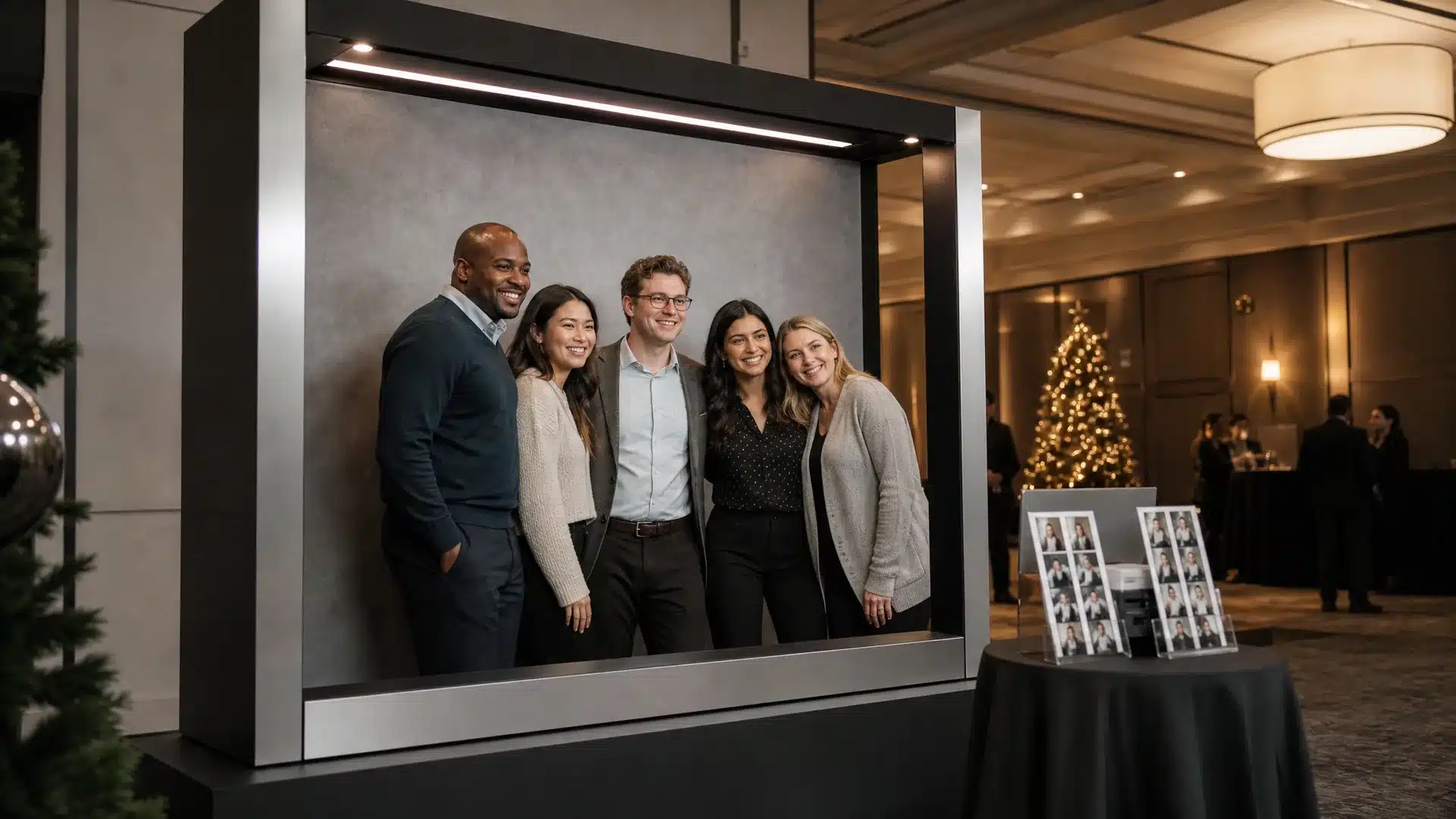 Photo Booths for Company Holiday Parties: Planning Guide