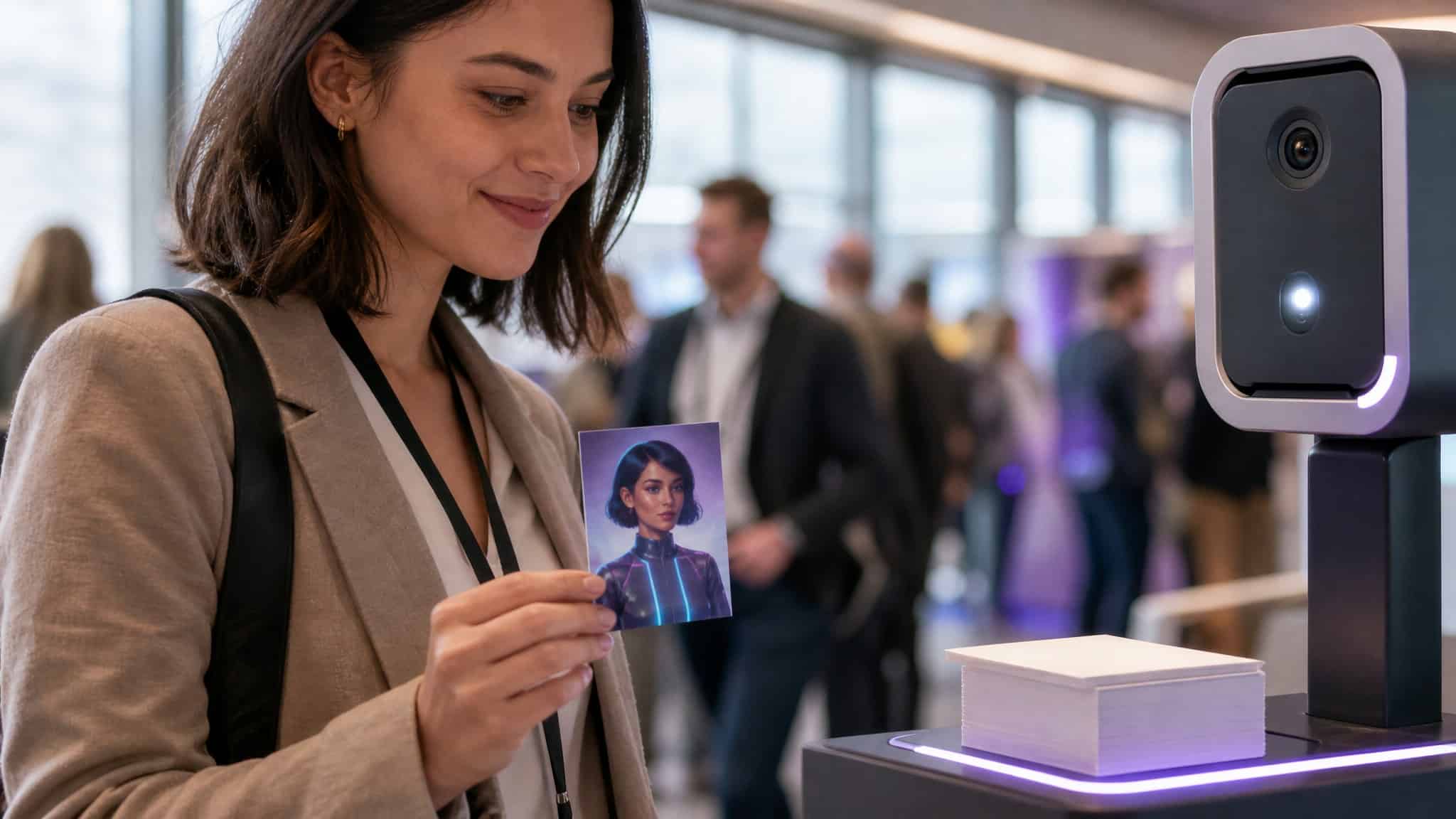 AI Trading Card Activation for Corporate Events & Trade Shows
