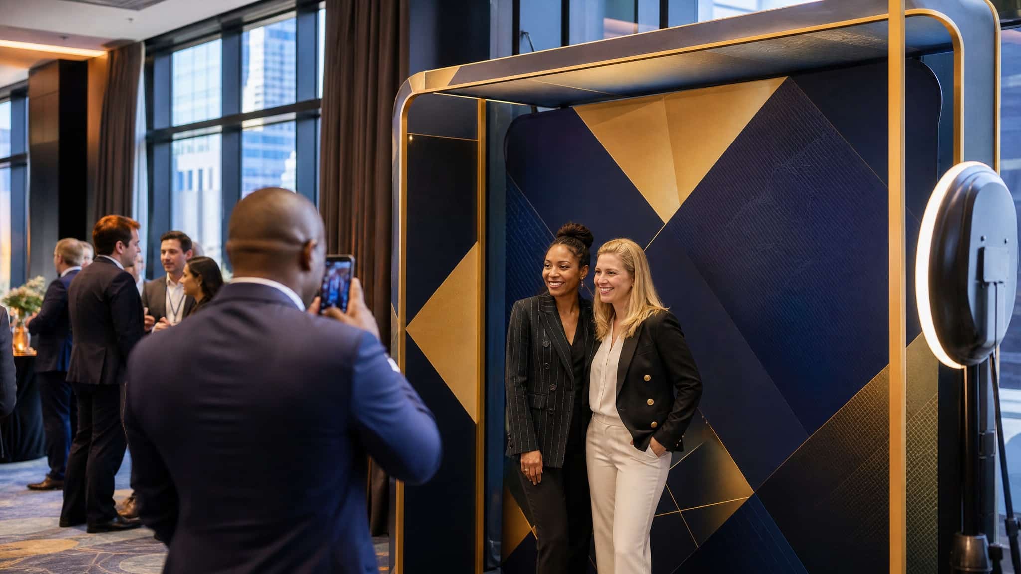 Branded Photo Booth Activation Philadelphia for Corporate Events