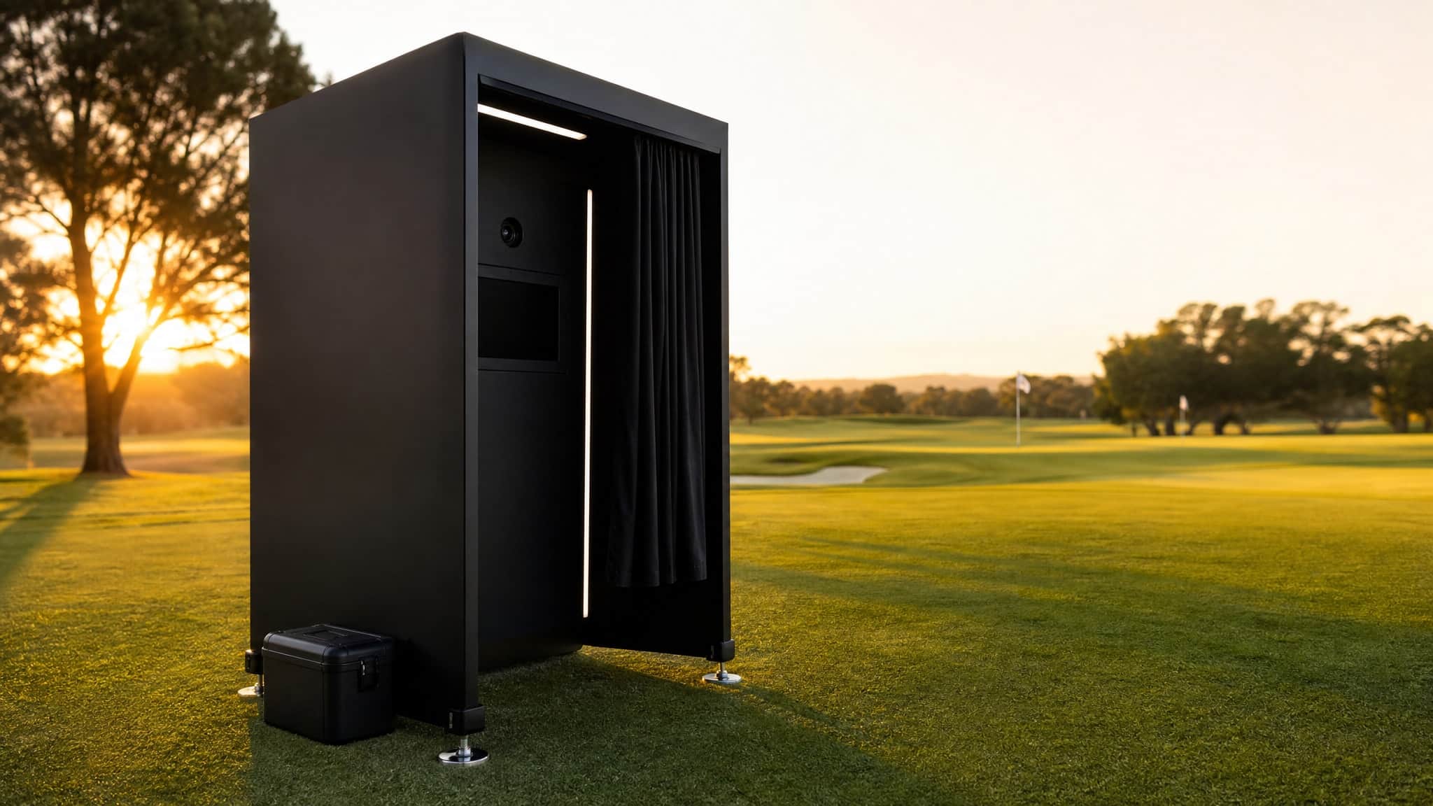 Photo Booth Rental for Corporate Golf Outing Logistics
