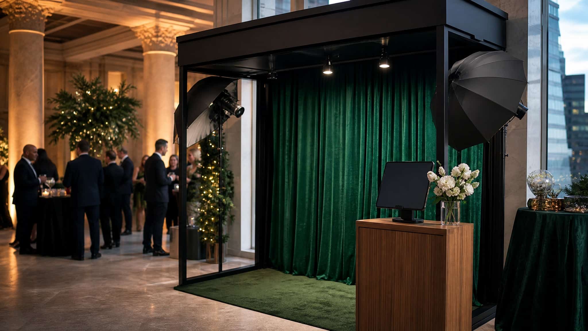 Corporate Holiday Party Photo Booth Philadelphia Rental